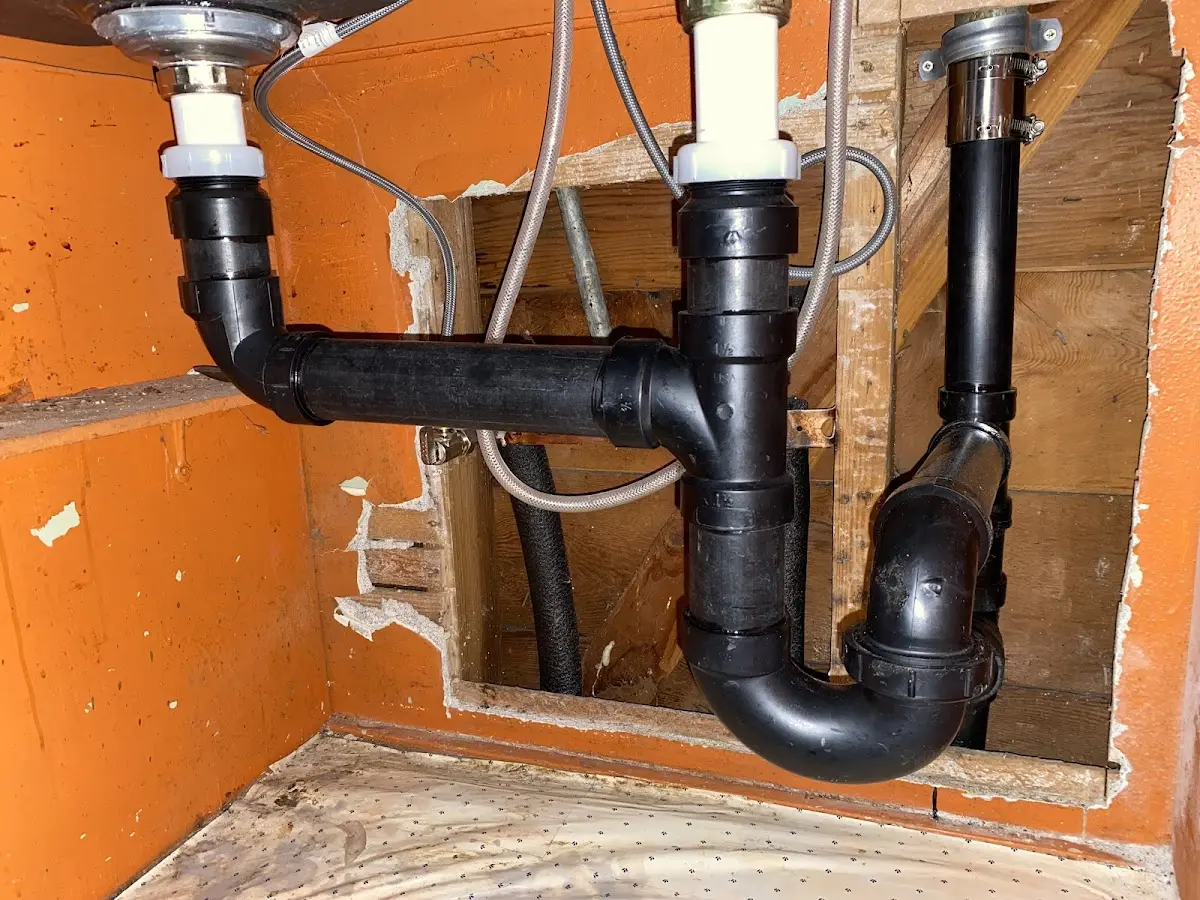 Professional Repiping Services equipment and tools on the job in Germantown